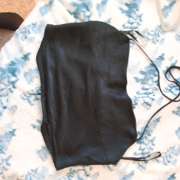 Black Women's Cami Top - Lightweight Strappy Tank - Picture 2 of 11